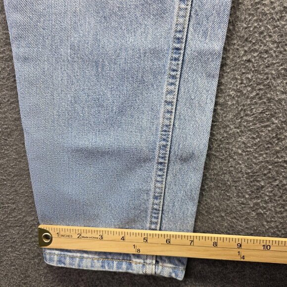 Vintage Levis 550 Jeans Womens 10 Light Wash Blue Relaxed Tapered High Rise 90s - Picture 9 of 9